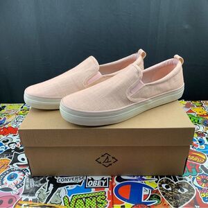 Sperry Crest Shimmer Pink Slip Ons Women's Various Sizes